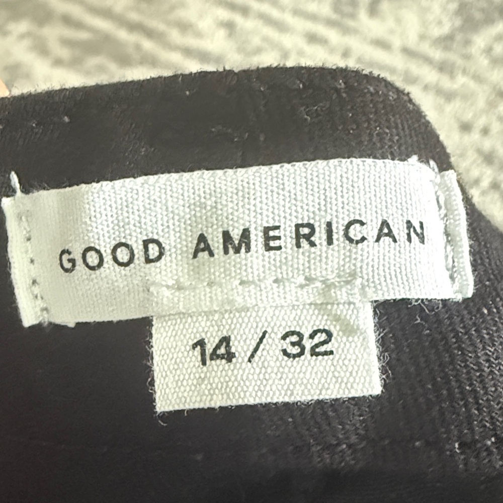 Good American Good Classic Black Jeans- like new - Picture 12 of 12
